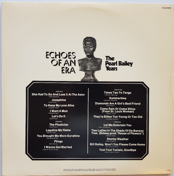 Pearl Bailey : The Pearl Bailey Years (2xLP, Comp)