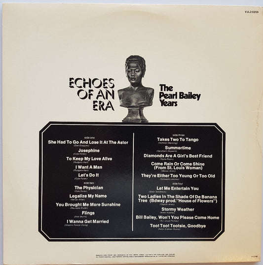Pearl Bailey : The Pearl Bailey Years (2xLP, Comp)
