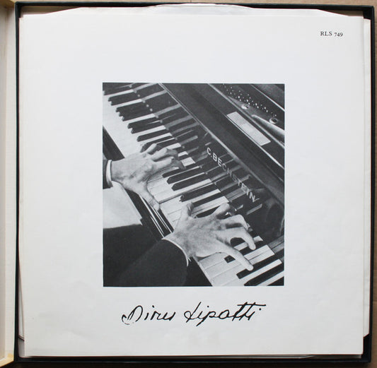 Dinu Lipatti : The Art Of Dinu Lipatti (4xLP, Comp, Mono + Box)