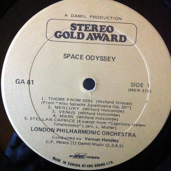 London Philharmonic Orchestra : A Sound Spectacular Stereo Space Odyssey (LP)
