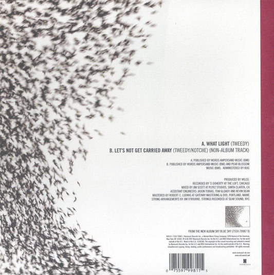 Wilco : What Light (7", Single, Ltd)