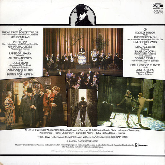 Bruce Smeaton, New Harlem Jazz Band : Squizzy Taylor (LP, Album)