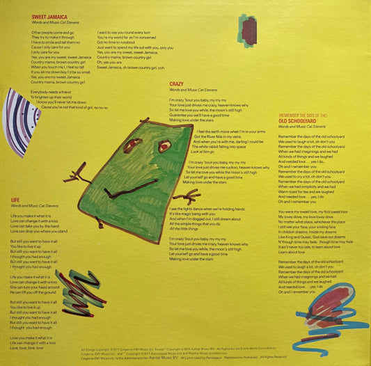 Cat Stevens : Izitso (LP, Album, Gat)