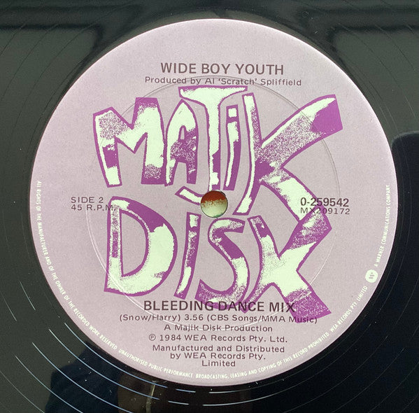 Wide Boy Youth : Busy Bleeding (12", Single)