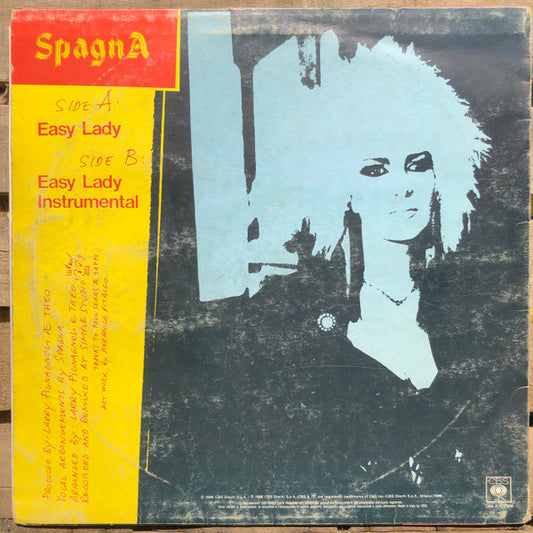 Spagna* : Easy Lady (Move On Up Remix) (12")