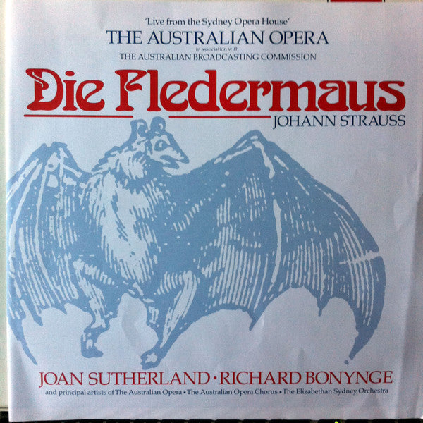 Joan Sutherland, Richard Bonynge : Die Fledermaus - The Australian Opera (2xLP, Album, Box + Box)
