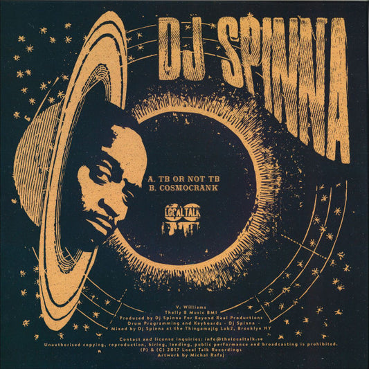 DJ Spinna : TB Or Not TB (12")