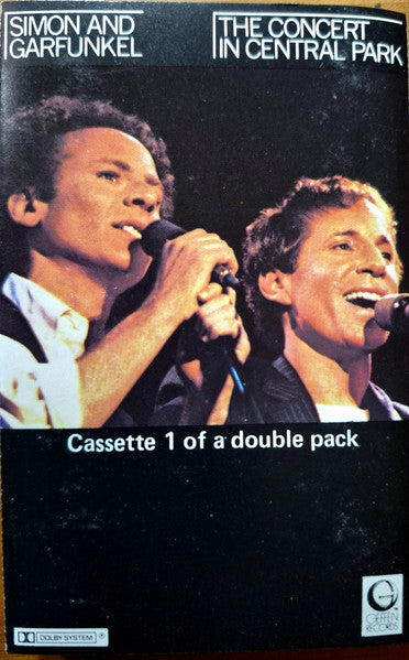 Simon & Garfunkel : The Concert In Central Park (2xCass, Album, Gre)