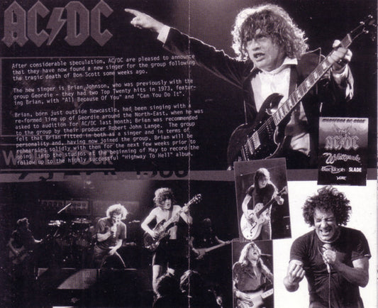 AC/DC : Back In Black (Cass, Album, RE)