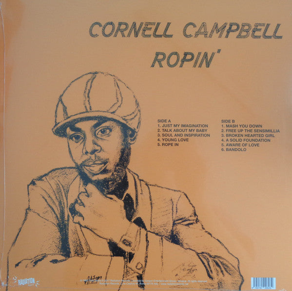 Cornell Campbell : Ropin' (LP, Album, RE)