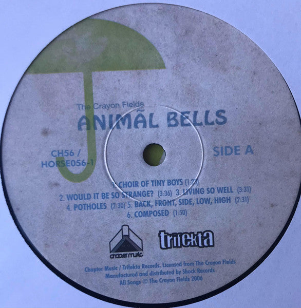 The Crayon Fields : Animal Bells (LP, Album)