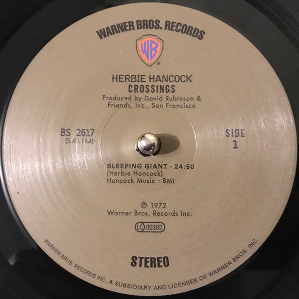 Herbie Hancock : Crossings (LP, Album, RE, RM, 180)
