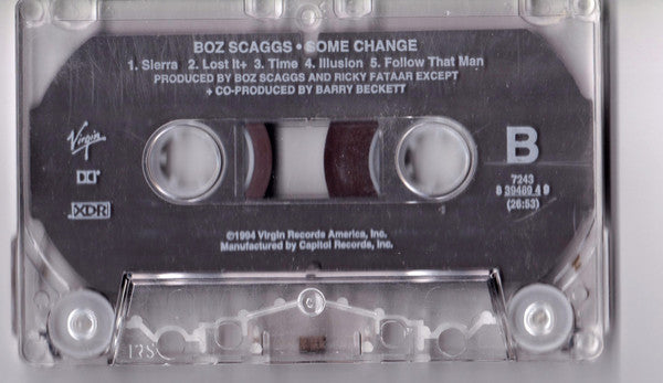 Boz Scaggs : Some Change (Cass, Album)