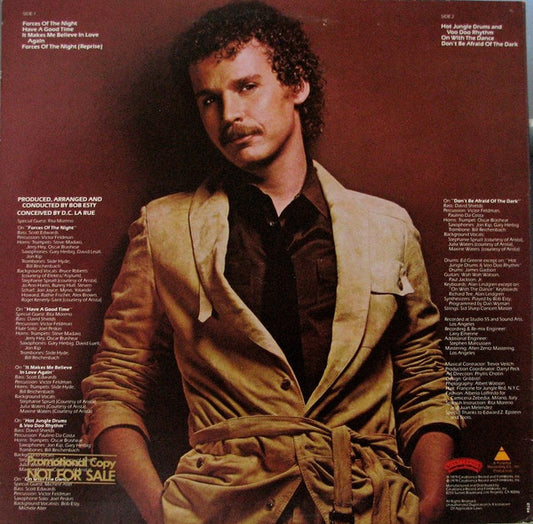 D.C. LaRue : Forces Of The Night (LP, Album, P/Mixed, Promo, PRC)