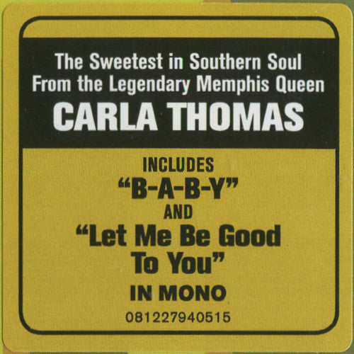 Carla Thomas : Carla (LP, Album, Mono, RE, 180)
