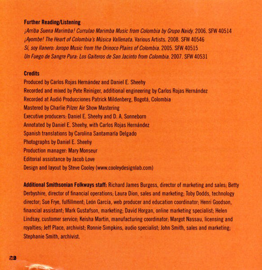 ¡Cimarrón!* : Joropo Music From the Plains of Colombia (CD, Album)