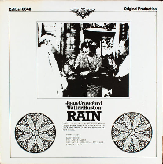 Joan Crawford, Walter Huston : Rain (LP, Mono)