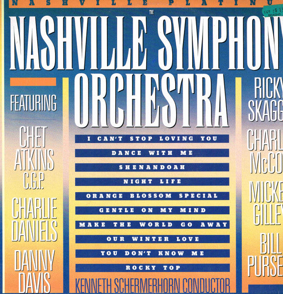 Nashville Symphony Orchestra : Nashville Platinum (LP, Album)