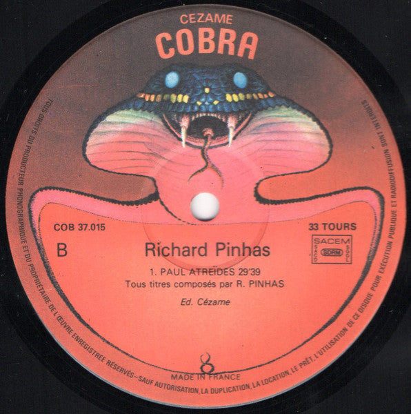 Richard Pinhas : Chronolyse (LP, Album)
