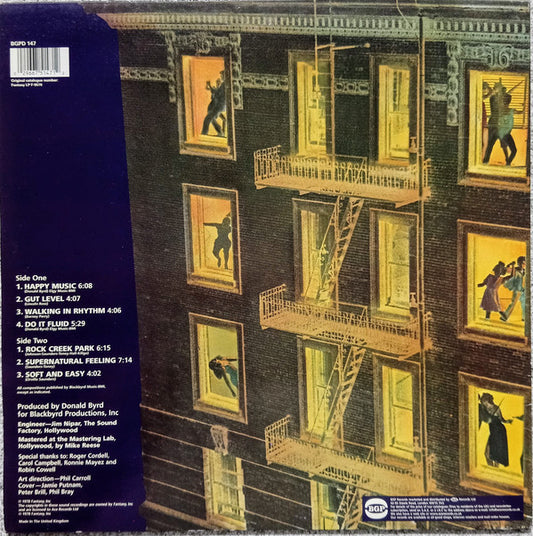 The Blackbyrds : Night Grooves (LP, Comp, RE)