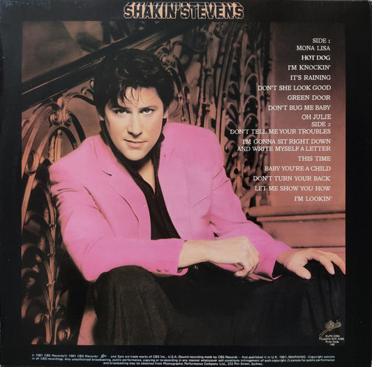 Shakin' Stevens : Green Door / Shaky (LP, Album)