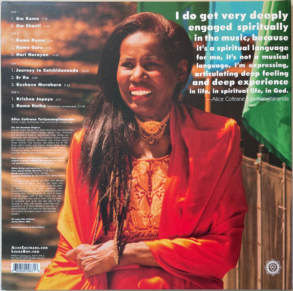Alice Coltrane : World Spirituality Classics 1: The Ecstatic Music Of Alice Coltrane Turiyasangitananda (2xLP, Comp, Gat)