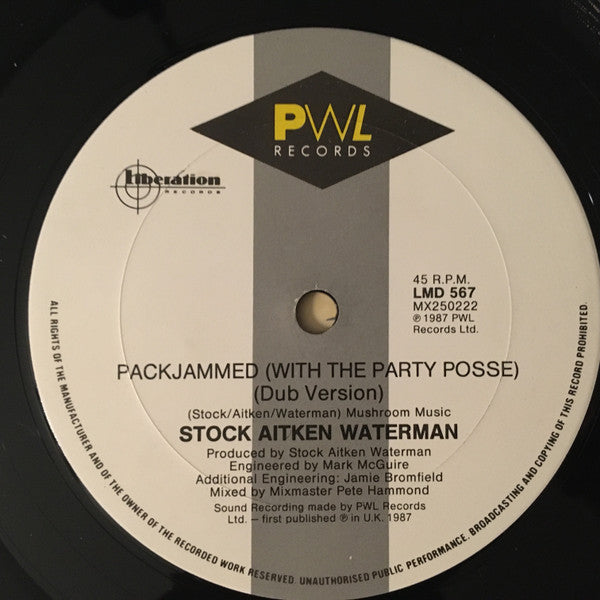 Stock, Aitken & Waterman : Packjammed (With The Party Posse) (12")