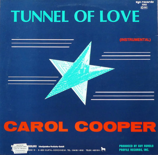 Carol Cooper : Tunnel Of Love (12")