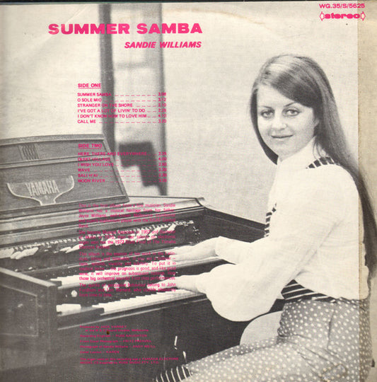 Sandie Williams : Summer Samba (LP, Album)
