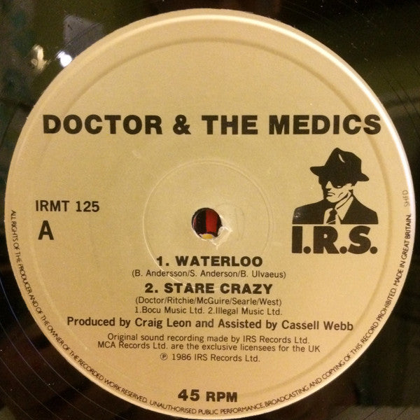 Doctor & The Medics With Roy Wood : Waterloo (12", Single)