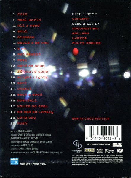 Matchbox Twenty : Show (A Night In The Life Of Matchbox Twenty) (DVD + DVD)