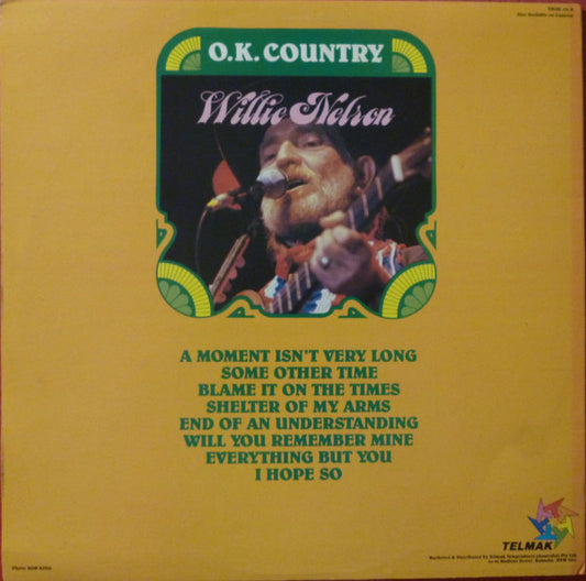 Willie Nelson, Johnny Cash, Waylon Jennings & Dolly Parton : O.K. Country (4xLP, Comp)