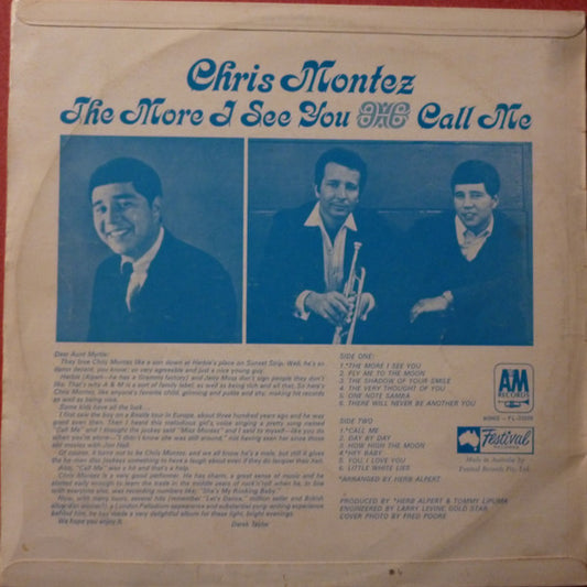 Chris Montez : The More I See You (LP, Album, Mono)