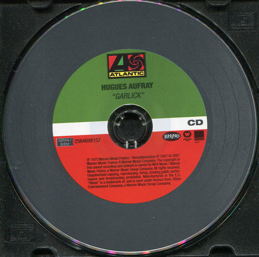 Hugues Aufray : Garlick (CD, Album, RE, RM, Sli)