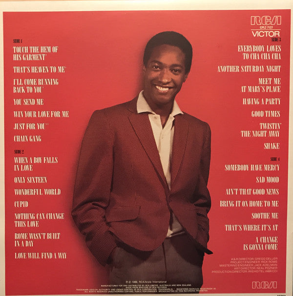 Sam Cooke : The Man And His Music (2xLP, Comp, Bro)