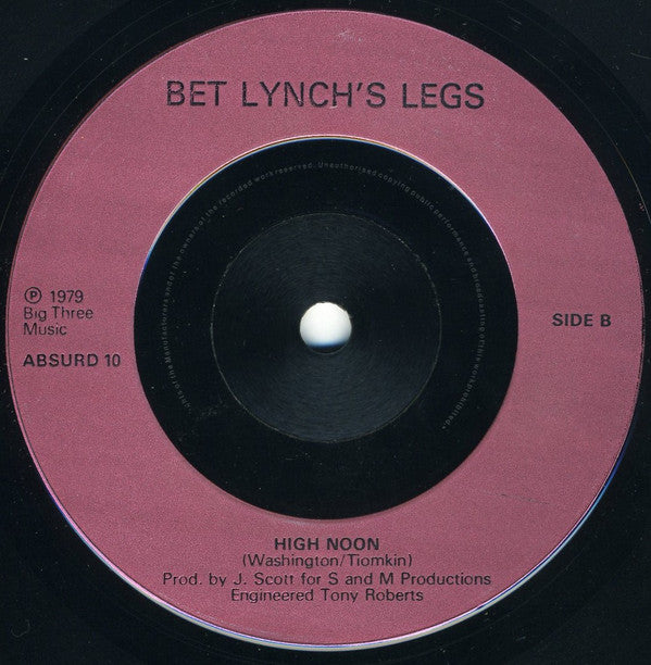 Bet Lynch's Legs : The Good, The Bad And The Indifferent (7")