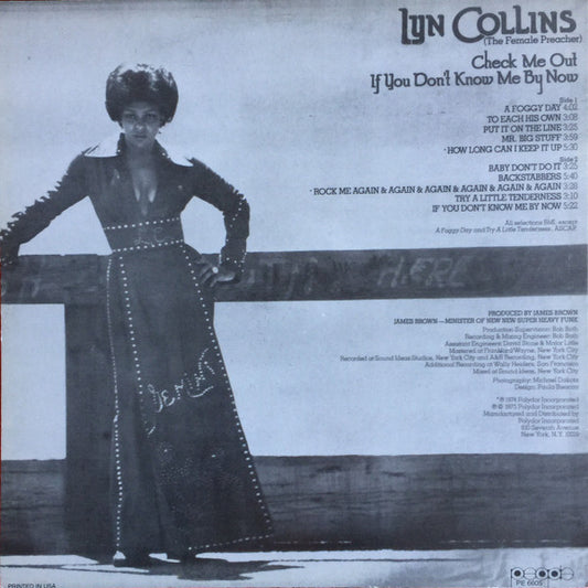 Lyn Collins : Check Me Out If You Don't Know Me By Now (LP, Album, RE)