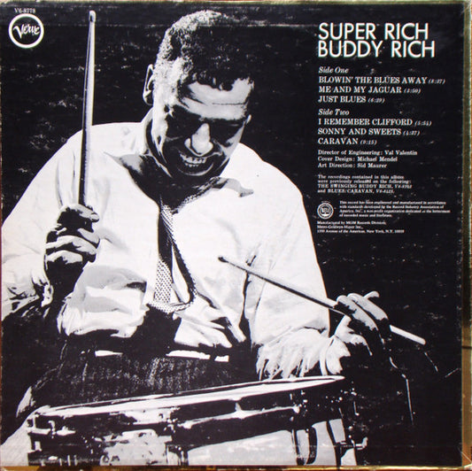 Buddy Rich : Super Rich (LP, Album, Comp)