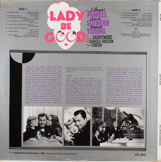 Various : Lady Be Good (Original Motion Picture Sound Track) (LP)