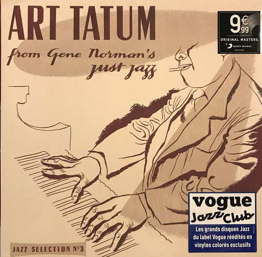 Art Tatum : From Gene Norman's Just Jazz (LP, Album, RE, Bro)