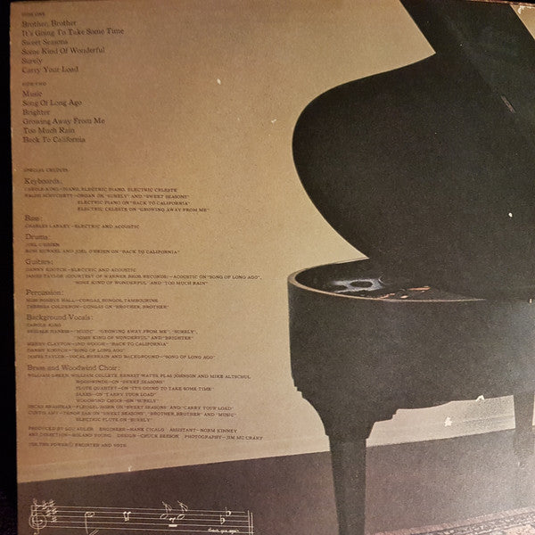 Carole King : Music (LP, Album, Quad, RP, Gat)