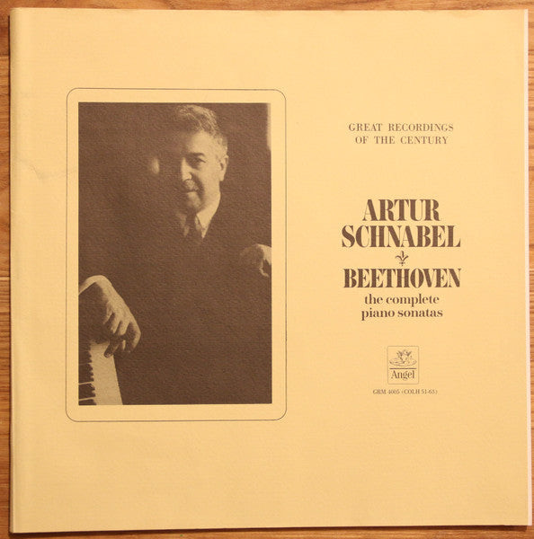 Ludwig van Beethoven, Artur Schnabel : The Complete Piano Sonatas On Thirteen Discs (13xLP, Comp, Mono + Box)