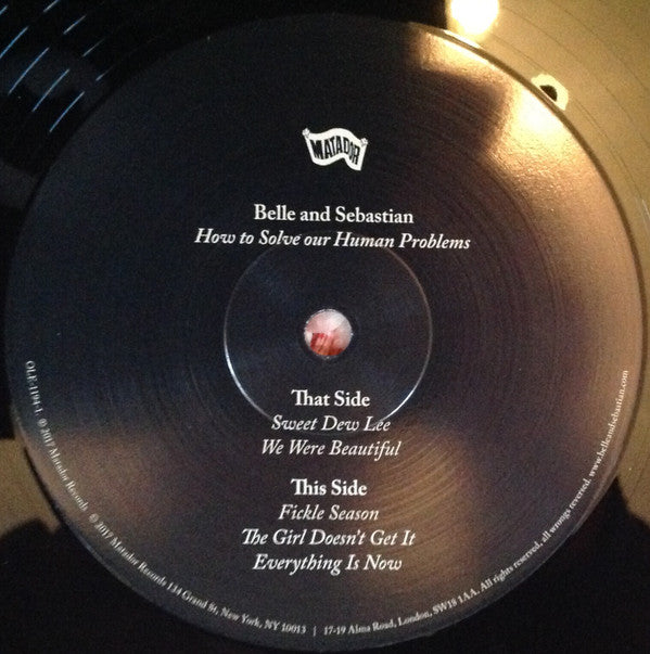 Belle & Sebastian : How To Solve Our Human Problems (12", EP)