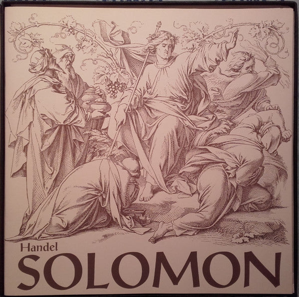 Georg Friedrich Händel, John Shirley-Quirk, Alexander Young, Saramae Endich, Patricia Brooks, Wiener Volksopernorchester, Wiener Jeunesse-Chor, Stephen Simon (2) : Solomon (3xLP + Box)