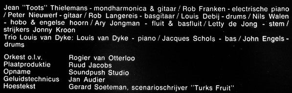 Rogier van Otterloo M.m.v. Trio Louis Van Dyke* : Turks Fruit (LP, Album)