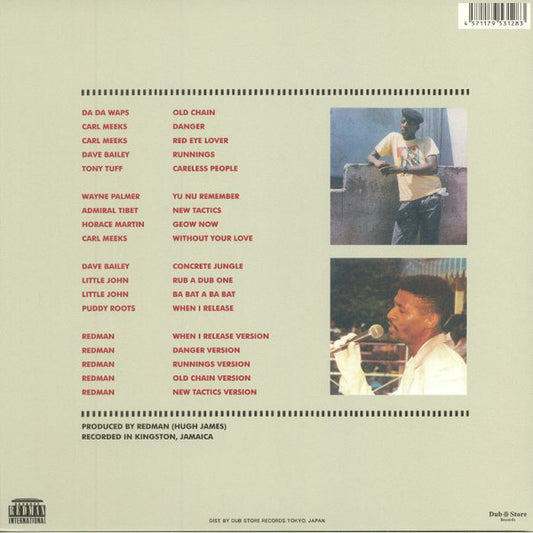 Various : Redman International Dancehall 1985-1989 (2xLP, Comp)