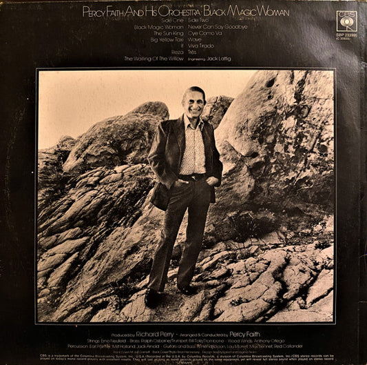 Percy Faith & His Orchestra, Percy Faith : Black Magic Woman (LP, Album)