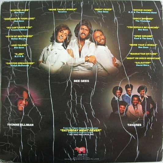 Various : Saturday Night Fever (The Original Movie Sound Track) (2xLP, Album, Ltd, Sil)