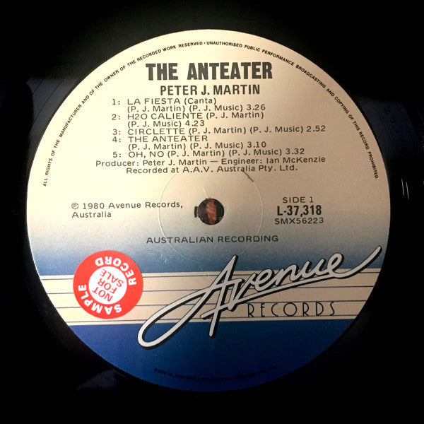 Peter Martin (13) : The Anteater (LP, Album)