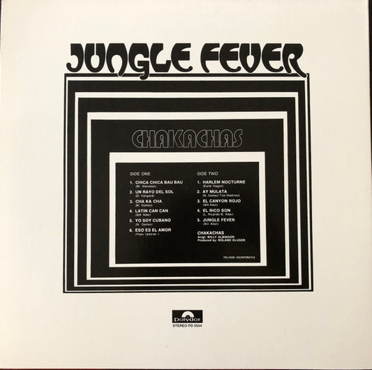 Chakachas : Jungle Fever (LP, Album, RE)